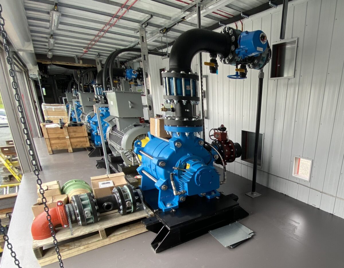 Projet-Booster-pump-station-deep-well-pump-station